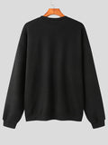 Wearint 2024 New Fashion  Man Sweater Mens Solid Cutout Long Sleeve Sweater SKUJ89324