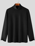 Wearint 2024 New Fashion  Man Sweater Mens Solid High Neck Long Sleeve Sweater SKUJ92143