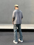 Wearint 2024 New Fashion Pants Men¡®s trendy Y2K men styleRaw Hem Micro Flared Jeans
