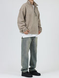 Wearint 2024 New Fashion Pants Men¡®s trendy Y2K men styleRetro Washed Blue Straight Jeans