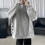 Wearint 2024 Summer New Hooded Sweater Men's Korean Version European And American Style Trend Loose Jacket Boutique Clothing