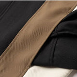 Wearint 2024 Spring New Jacket Men's Korean Fashion Three Color Stitching Design Laps Jacket Jacket For Men