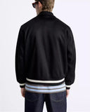 Wearint Autumn New Men's Jacket Embroidered Velvet American Baseball Suede Varsity Jacket