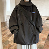 Wearint Men's Jacket Hooded Waterproof Jacket Autumn Windproof Zipper Casual Outdoor Sports Hooded New Male Designer Clothing