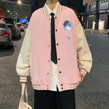 Wearint  2024 New Baseball Jacket Varsity Jacket Men Korean Fashion Bomber Jacket Men Spring and Autumn
