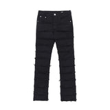 Wearint 2024 New Fashion Pants Men¡®s trendy Y2K men styleVintage Frayed Striped Jeans