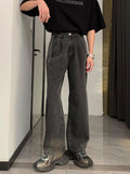 Wearint 2024 New Fashion Pants Men¡®s trendy Y2K men styleWashed Summer Thin Straight-leg Jeans