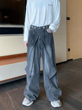 Wearint 2024 New Fashion Pants Men¡®s trendy Y2K men styleWide Straight-leg Jeans