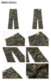 Wearint 2024 New Fashion Pants Men¡®s trendy Y2K men styleZipper Washed Camouflage Cargo Pants